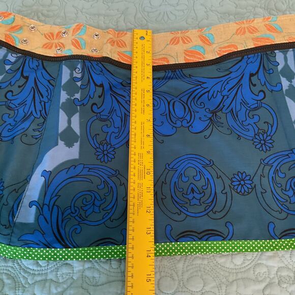 Zand Amsterdam Adjustable Reversible Wrap Skirt Boho Chic One Size - Picture 14 of 14